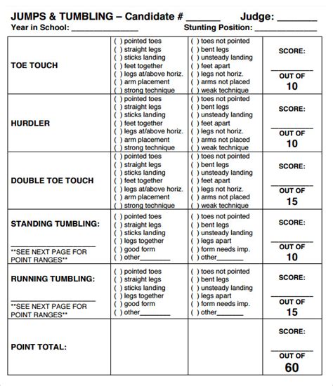 Tryout Numbers Printable